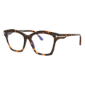 Tom Ford 24335 Womens Square Optical Frames - Havana