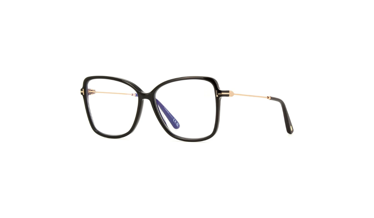 Tom Ford 23029-1 Womens Square Optical Frames - Black