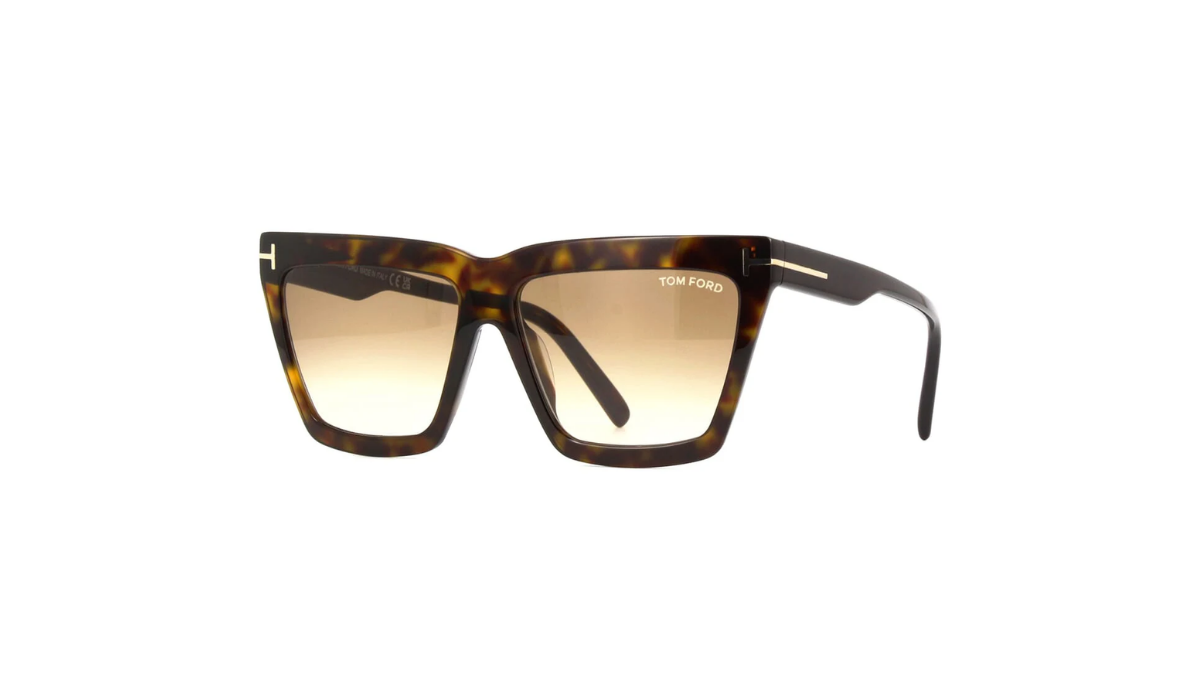 Tom Ford 23099 Womens Square SUNGLASSES - Tortoise Shell