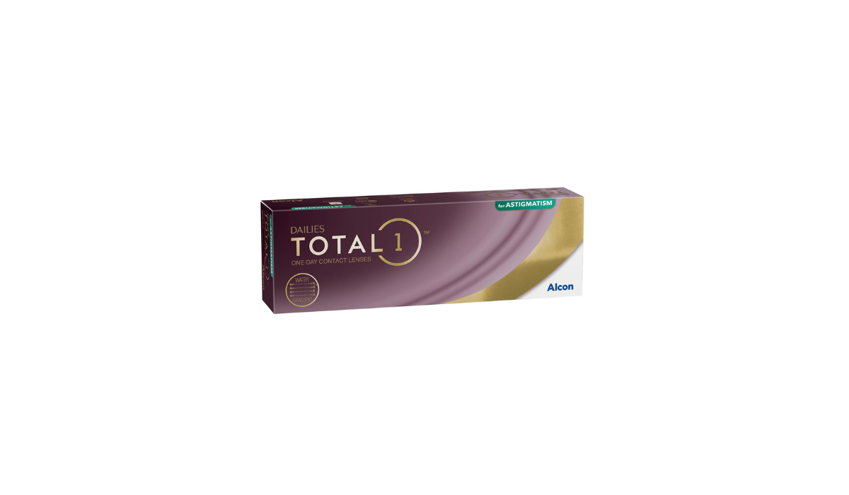 Total 1 30 Pack Contact Lenses - Toric or Astigmatism Dailies