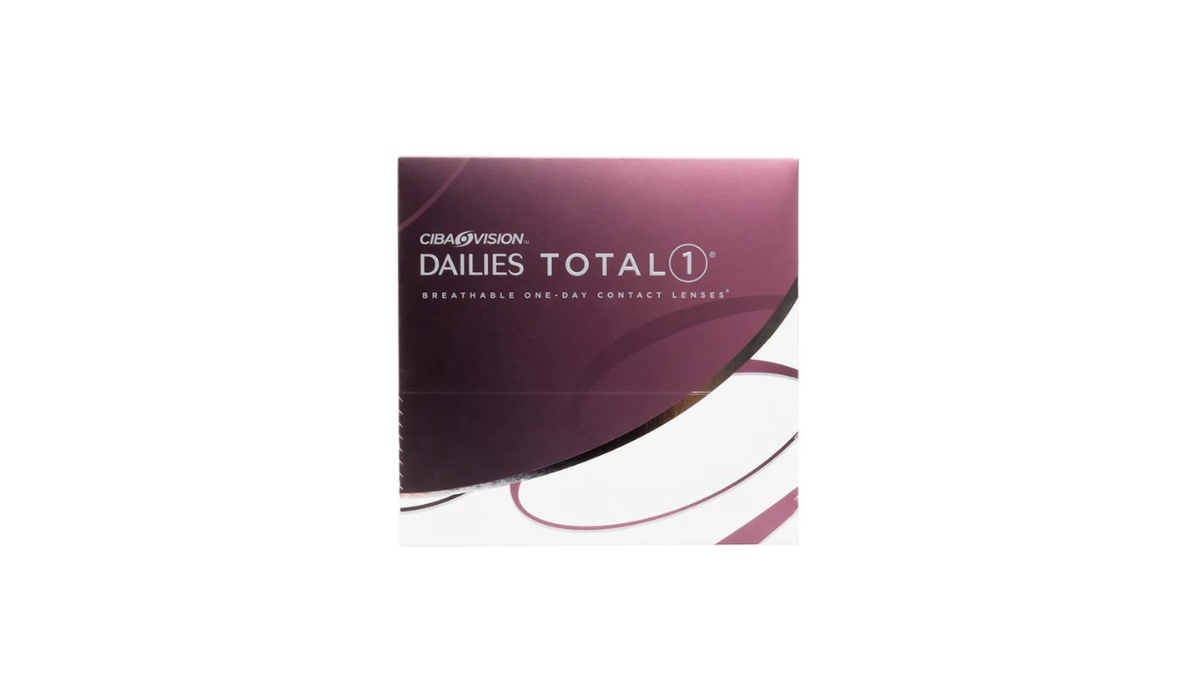 Total 1 90 Pack Contact Lenses - Single Vision Dailies