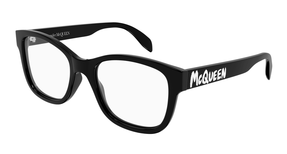 Multi-brand AM0350O-001 Mens RECTANGULAR / SQUARED Optical Frame - Black