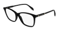 Alexander Mcqueen AM0191O-001 Womens RECTANGULAR / SQUARED Optical Frames - Black