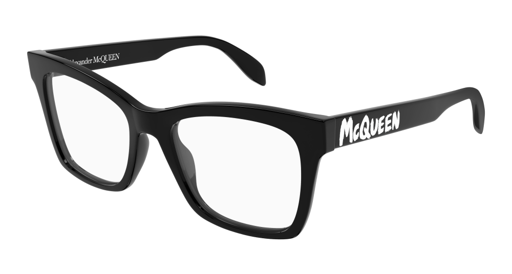Multi-brand AM0388O-001 Womens RECTANGULAR / SQUARED Optical Frame - Black