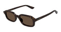 Alexander Mcqueen AM0558S-002 Mens RECTANGULAR / SQUARED Sunglasses - Havana