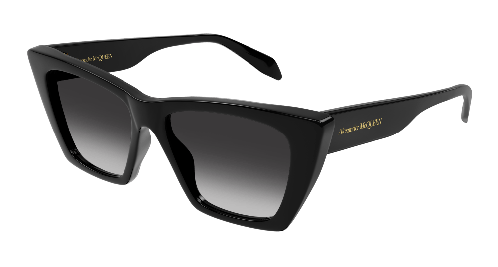 Alexander Mcqueen AM0299S-001 Womens CAT EYE Sunglasses - Black