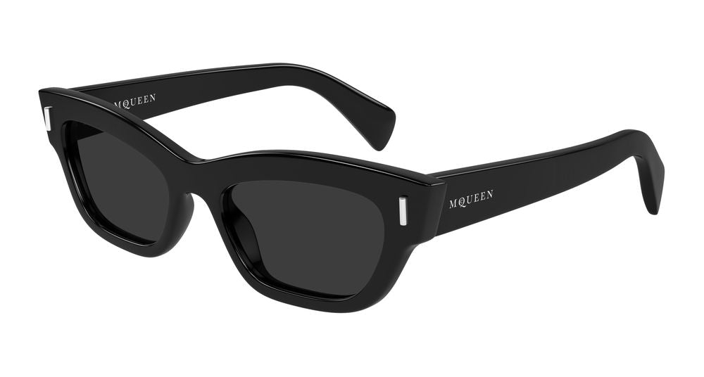Alexander Mcqueen AM0548S-001 Womens CAT EYE Sunglasses - Black