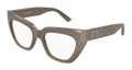 Multi-brand BB0238O-004 Womens CAT EYE Optical Frame - Brown