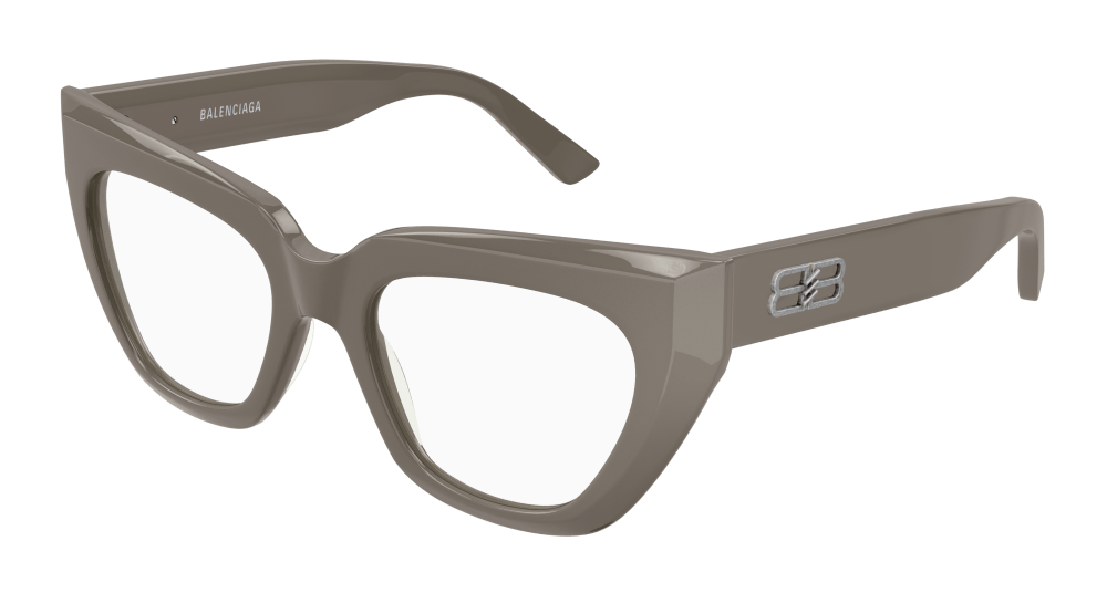 Multi-brand BB0238O-004 Womens CAT EYE Optical Frame - Brown