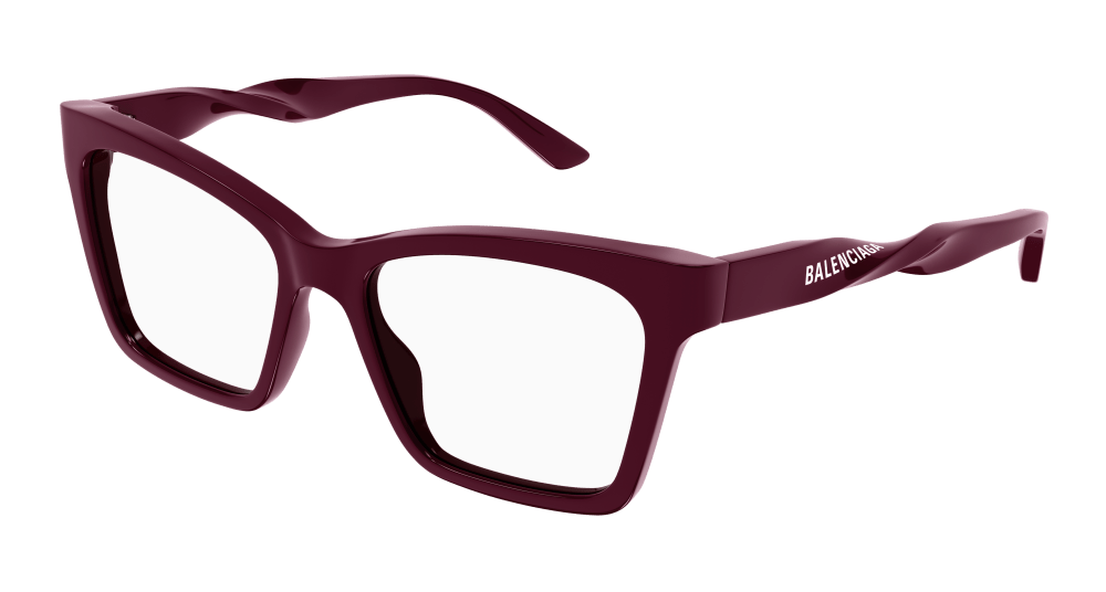 Multi-brand BB0210O-003 Womens CAT EYE Optical Frame - Burgundy