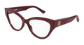 Balenciaga BB0482O-003 Womens CAT EYE Optical Frame - Burgundy