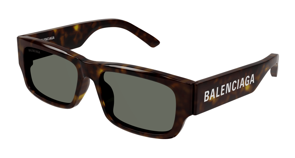 Multi-brand BB0261SA-002 Mens RECTANGULAR / SQUARED Sunglasses - Havana