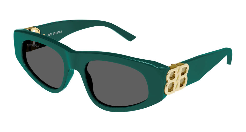 Multi-brand BB0095S-005 Womens CAT EYE Sunglasses - Green