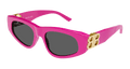 Multi-brand BB0095S-006 Womens CAT EYE Sunglasses - Pink