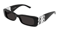 Images BB0096S-017 Womens RECTANGULAR / SQUARED Sunglasses - Black