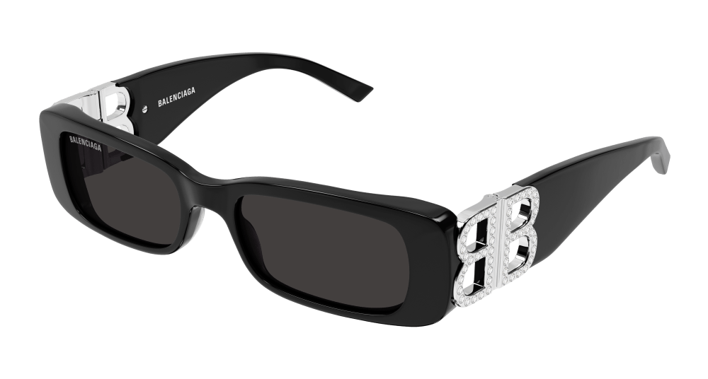 Images BB0096S-017 Womens RECTANGULAR / SQUARED Sunglasses - Black