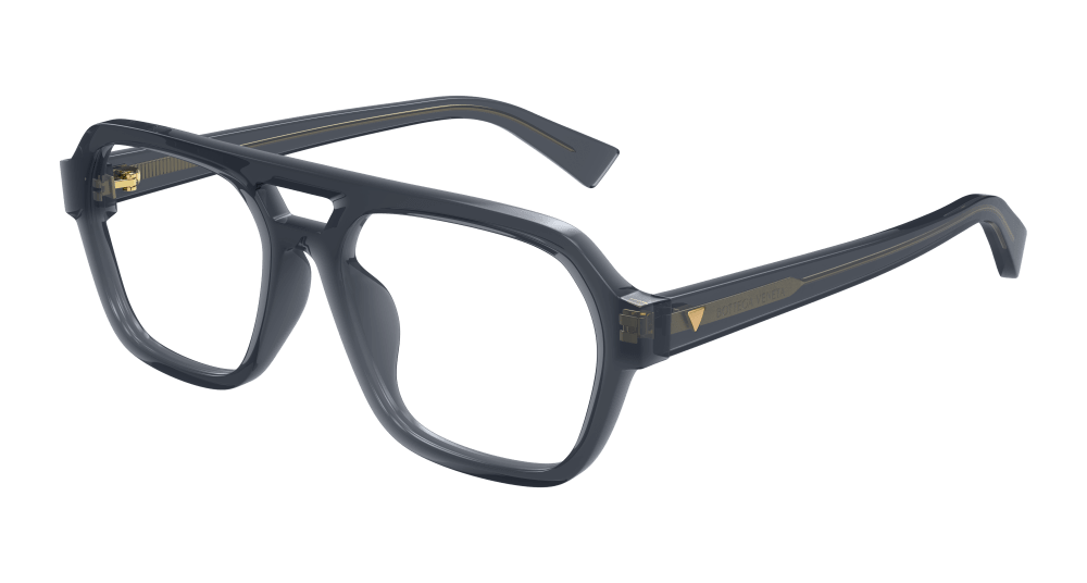 Bottega Veneta BV1336OA-003 Mens PILOT/NAVIGATOR Optical Frame - Grey