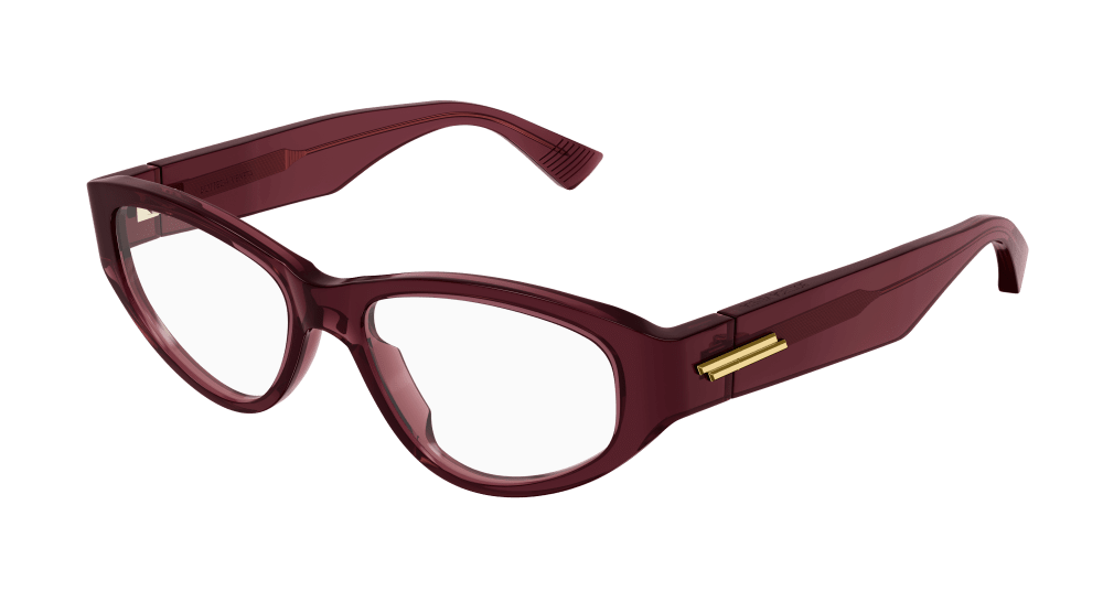 Multi-brand BV1154O-003 Womens ROUND/OVAL/PANTHOS Optical Frame - Burgundy