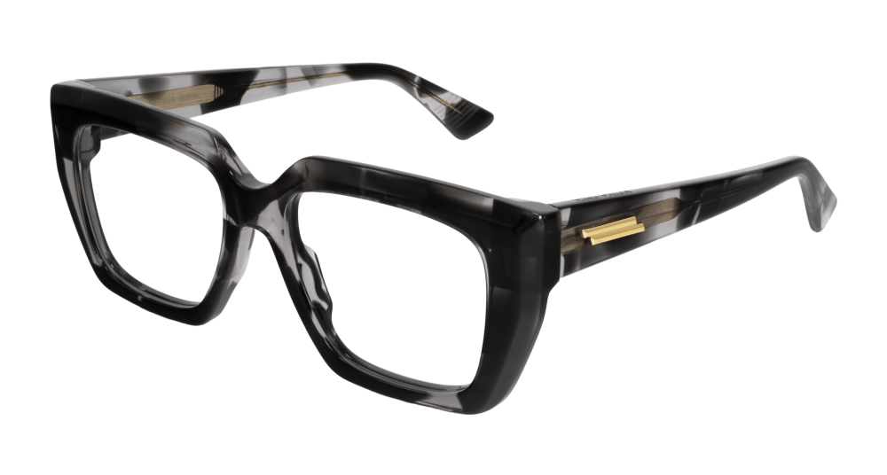 Bottega Veneta BV1032O-008 Womens RECTANGULAR / SQUARED Optical Frame - Havana
