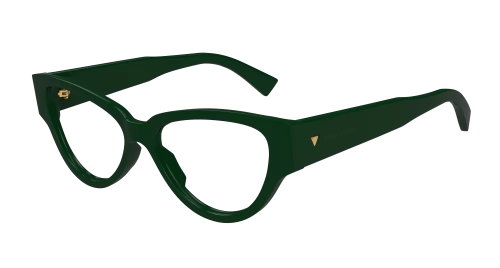 Bottega Veneta BV1320O-003 Womens Cat Eye Optical Frames - Green