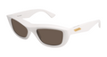 Images BV1326S-004 GEOMETRICAL/DIRECTIONAL Sunglasses - Ivory