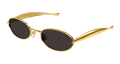 Bottega Veneta BV1386S-001 Sunglasses - Gold