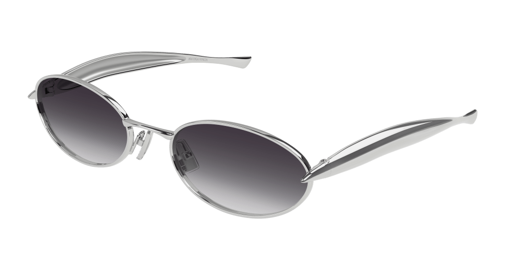 Bottega Veneta BV1386S-003 Unisex Sunglasses - Silver