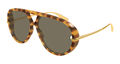 Bottega Veneta BV1274S-005 PILOT/NAVIGATOR Sunglasses - Havana
