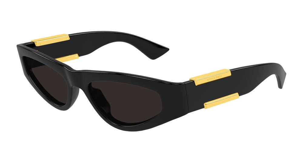 Bottega Veneta BV1407S-001 Womens CAT EYE Sunglasses - Black