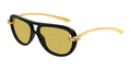 Bottega Veneta BV1418S-001 Womens PILOT/NAVIGATOR Sunglasses - Black
