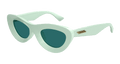 Images BV1325S-004 Womens CAT EYE Sunglasses - Green
