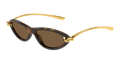 Bottega Veneta BV1390S-002 Womens Sunglasses - Havana