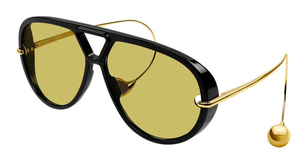 Bottega Veneta BV1273S-003 Womens GEOMETRICAL/DIRECTIONAL Sunglasses - Black