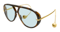 Bottega Veneta BV1273S-007 Womens GEOMETRICAL/DIRECTIONAL Sunglasses - Havana
