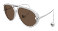 Bottega Veneta BV1273S-009 Womens GEOMETRICAL/DIRECTIONAL Sunglasses - Grey