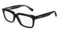 Multi-brand BR0065O-001 Mens RECTANGULAR / SQUARED Optical Frame - Black