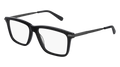 Multi-brand BR0071O-001 Mens RECTANGULAR / SQUARED Optical Frame - Black