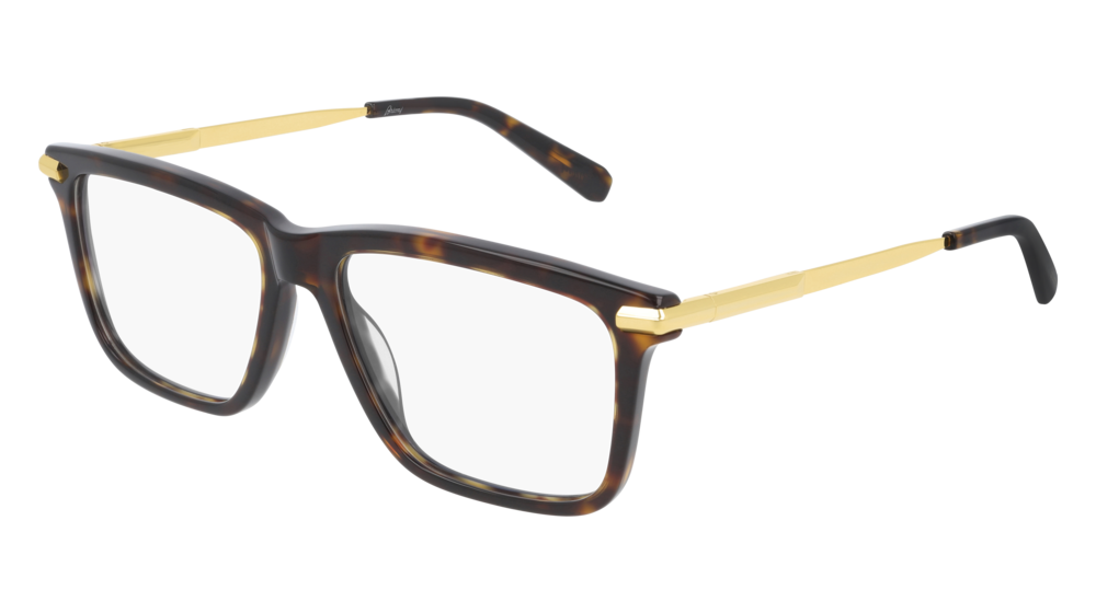 Multi-brand BR0071O-002 Mens RECTANGULAR / SQUARED Optical Frame - Havana
