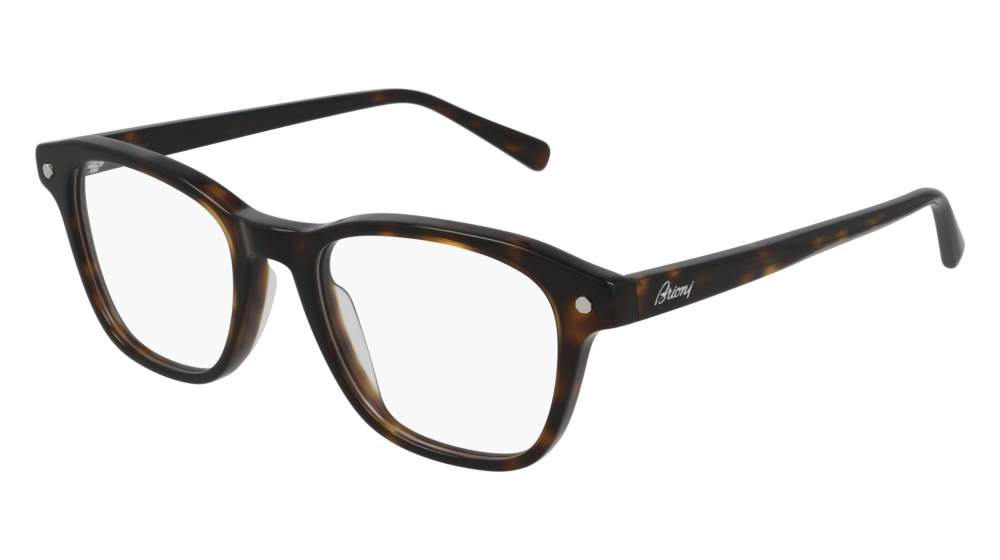 Multi-brand BR0087O-002 Mens RECTANGULAR / SQUARED Optical Frame - Havana
