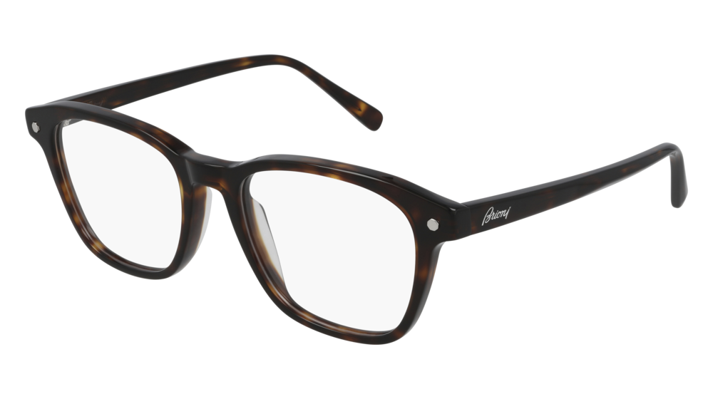 Multi-brand BR0087O-006 Mens RECTANGULAR / SQUARED Optical Frame - Havana