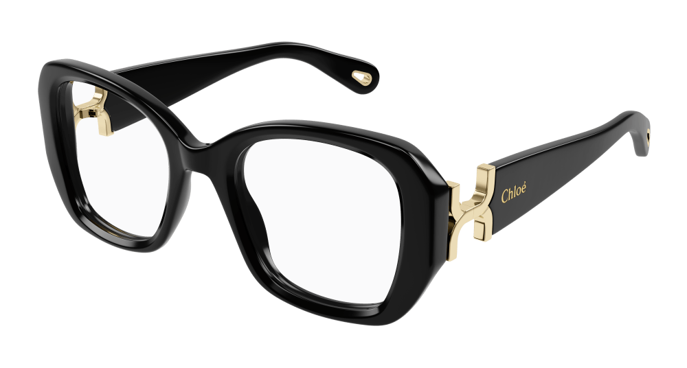 Chloe CH0239O-001 Womens RECTANGULAR / SQUARED Optical Frame - Black