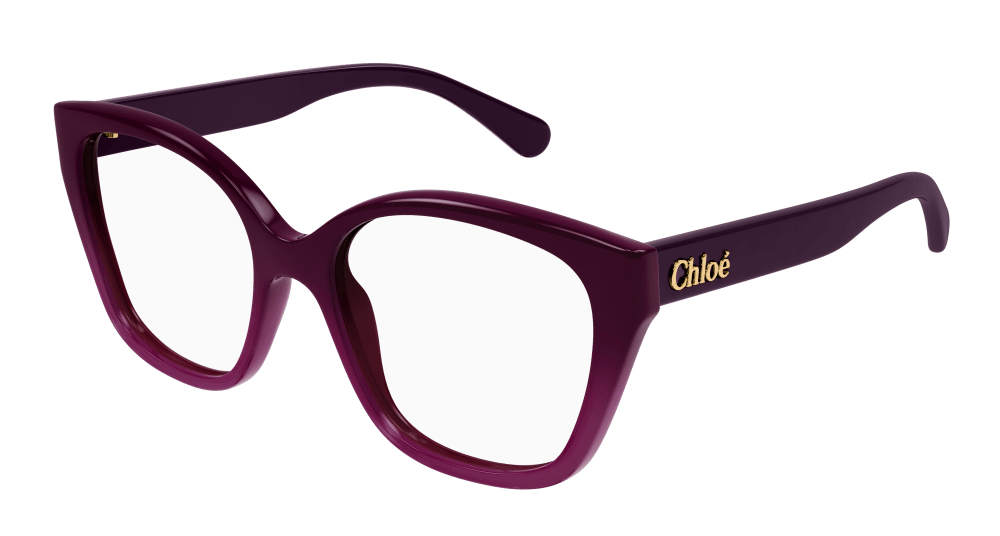 Chloe CH0241O-003 Womens CAT EYE Optical Frame - Burgundy