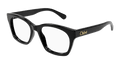 Multi-brand CH0244O-005 Womens RECTANGULAR / SQUARED Optical Frame - Black