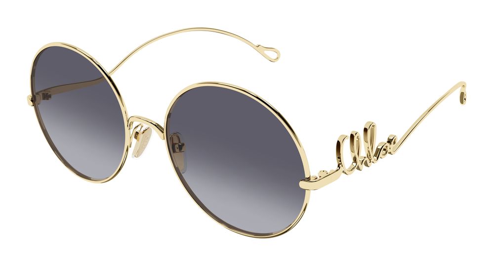 Chloe CH0372S-004 Mens ROUND/OVAL/PANTHOS Sunglasses - Gold