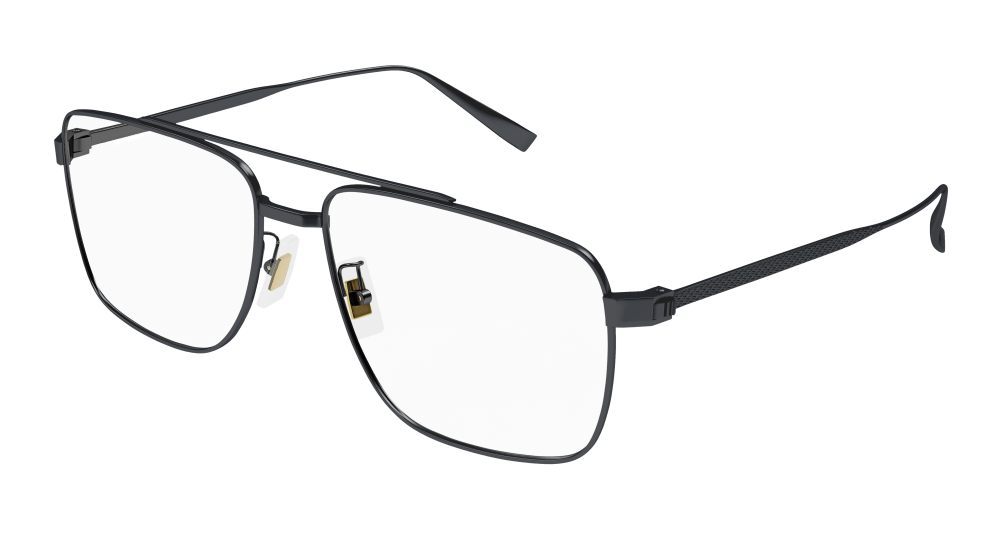 Dunhill DU0024O-002 RECTANGULAR / SQUARED Optical Frames - Black