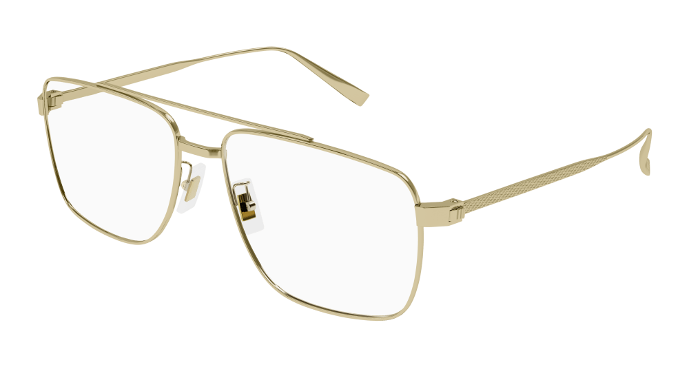 Multi-brand DU0024O-001 RECTANGULAR / SQUARED Optical Frame - Gold