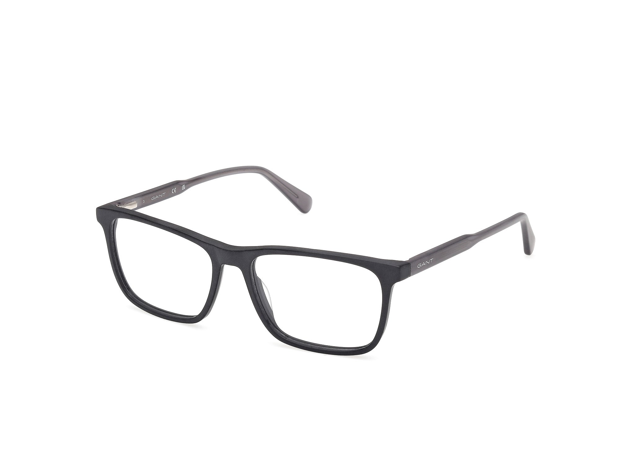 Gant GA50066-55002 Mens RECTANGULAR Optical Frame - Matte Black