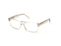 Gant GA50089-57057 Mens Rectangular Optical Frame - Shiny Beige