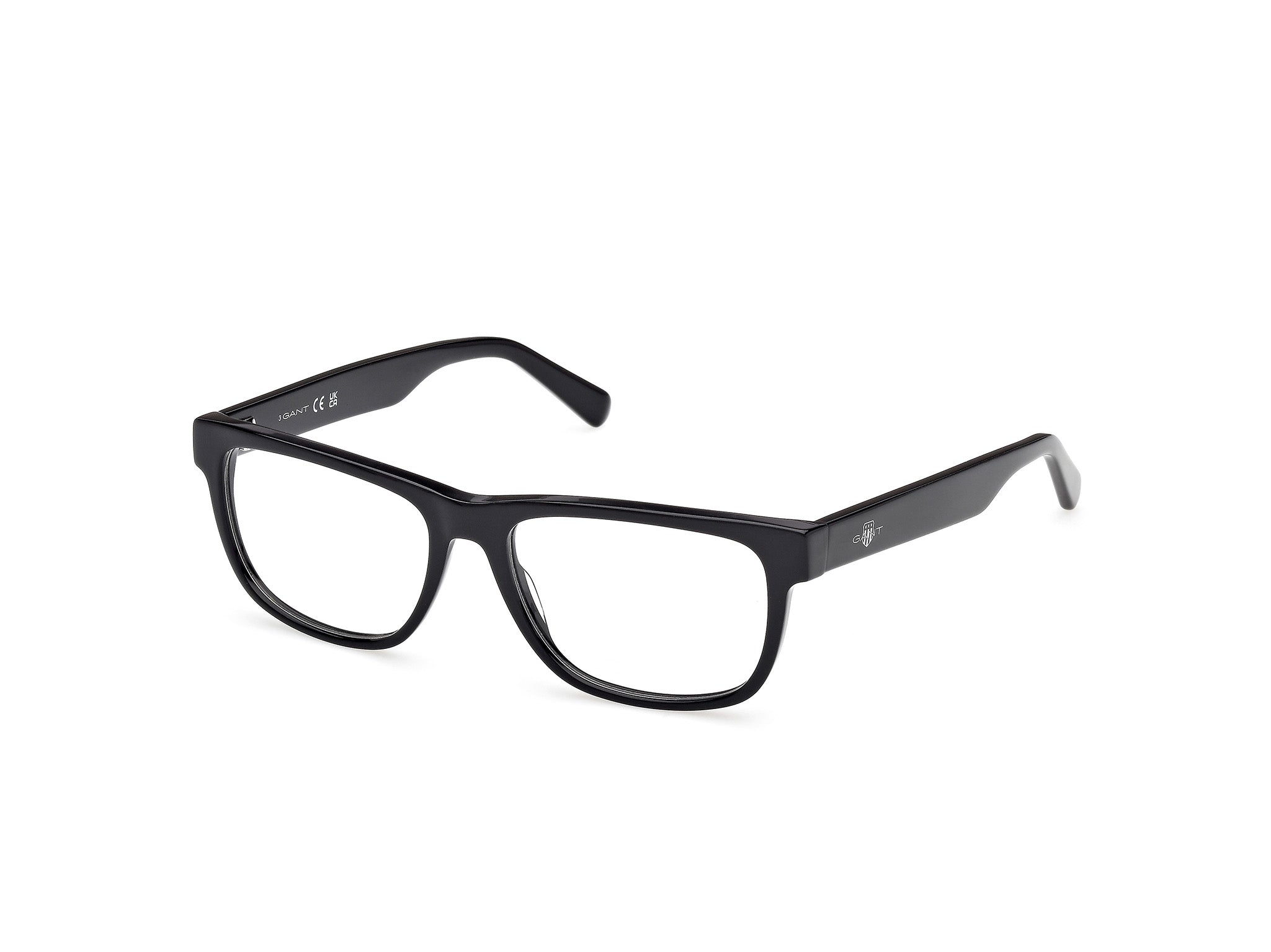 Gant GA50075-54001 Mens Square Optical Frame - Shiny Black