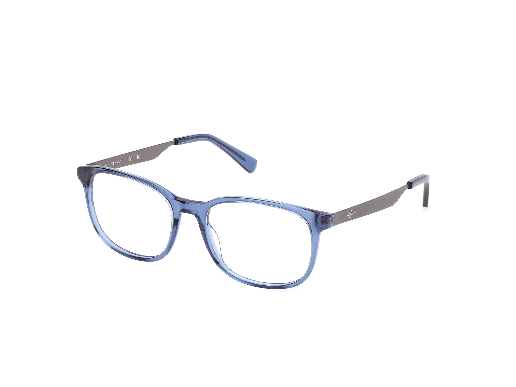 Gant GA50064-55090 Mens SQUARE Optical Frame - Shiny Blue
